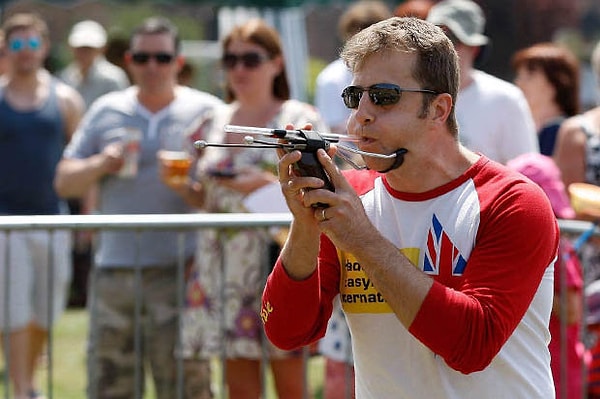 9. Стрельба горохом