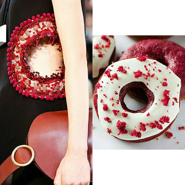 7. Донатс как элемент нарядного платья.