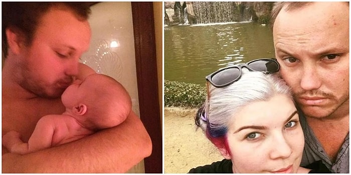 Yeni Doğan Kızını Dudağından Öptüğü Fotoğrafı Paylaştığı İçin Pedofil Olmakla Suçlanan Baba