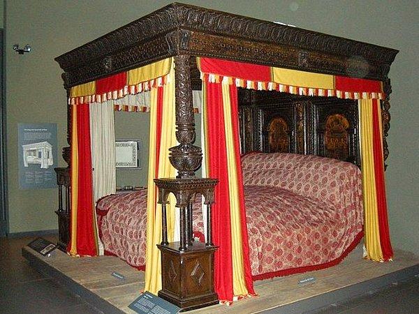 2. 16. yüzyılın ünlü dev yatağı
