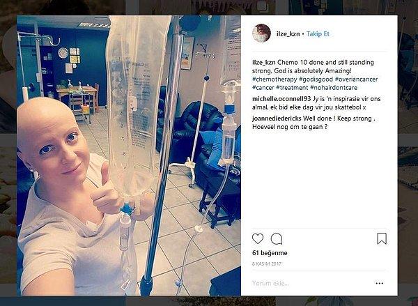 Sosyal medya platformlarındaki kısa bir aramanın ardından bir kanser hastasının fotoğrafını alarak kullanıyorlar.