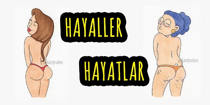 Gerçek Hayatın Hayal Ettiğimizden 'Birazcık' Farklı Olduğunu Tatlı Bir Dille Anlatan 25 Eğlenceli İllüstrasyon