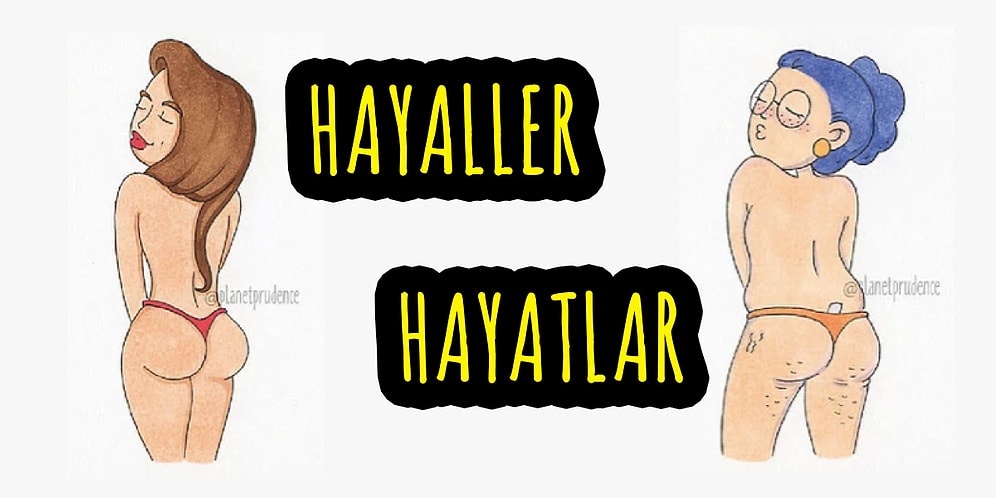 Gerçek Hayatın Hayal Ettiğimizden 'Birazcık' Farklı Olduğunu Tatlı Bir Dille Anlatan 25 Eğlenceli İllüstrasyon