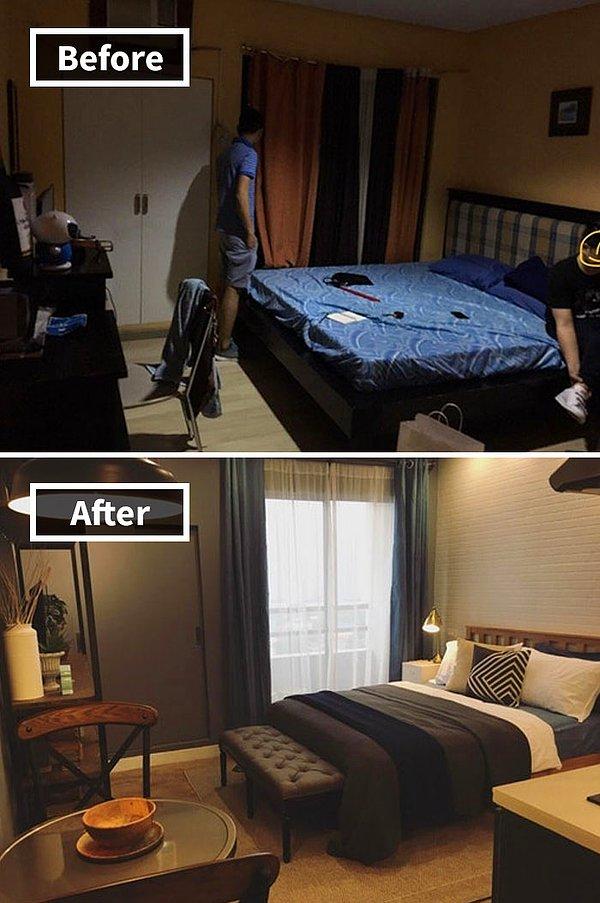 6. "Hayatımda ilk kez bir arkadaşımın yatak odasını yeniledim. Şu ana kadar kimse odasını tekrar tasarlamamı istememişti."
