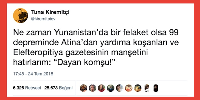 Acılar Paylaştıkça Azalır: Yunanistan'daki Yangına Dair Kan Dondurucu Paylaşımlara Güzel İnsanlardan Gelen Yorumlar