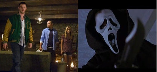 3. Выберите отрывок из фильма "Хижина в лесу":