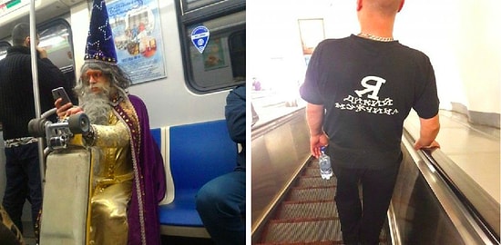 Модный приговор отдыхает, или Очень странные люди в московском метро