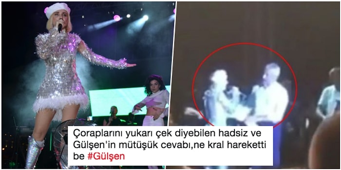 Gülşen, Ordu Konseri Sırasında "Başkan Geliyor Çorabını Çeker misin?" Diyen Sunucuya Çok Sert Ayar Verdi!