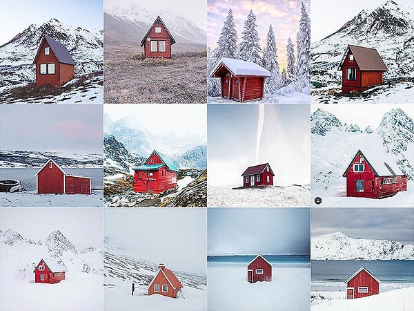 22. Красный домик