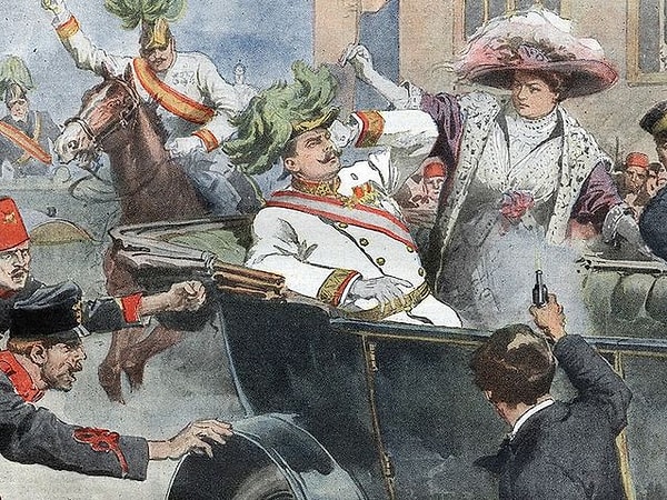 3. Убийство какой важной исторической личности изображено на этой картине?