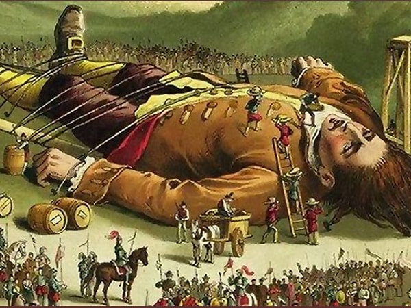 4. Сколько миров посетил Гулливер в своем путешествии?