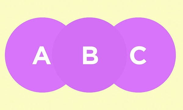 11. Какой круг находится впереди?