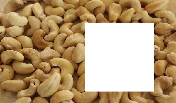 2. Перейдем к кешью, какой квадрат больше подходит для этой картинки?