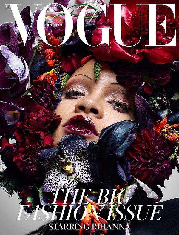 Ve bu herhangi bir İngiliz Vogue dergi kapağı değil. Eylül sayısının ön kapağı ve büyük bir anlaşma...
