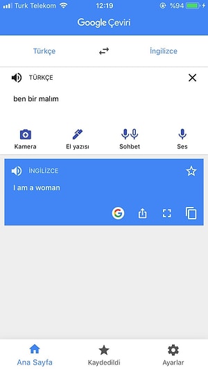 Kadin Sozcugunu Mal Diye Ceviren Google Translate E Tepki Gostermek Neden Anlamsiz Onedio Com