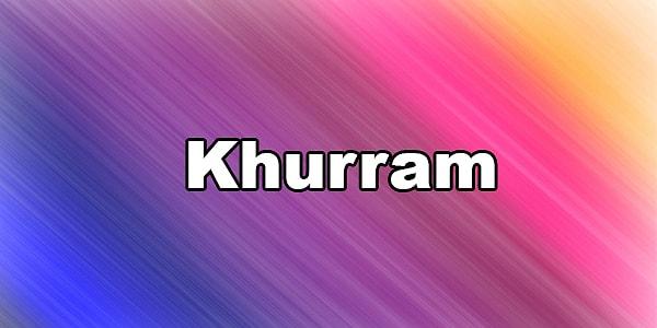 Khurram!