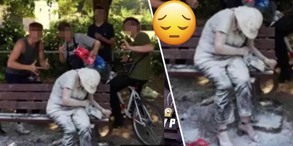 İnsanlık Öldü: Vicdansız Gençler Parkta Kendi Halinde Oturan Engelli Kadına Yumurta ve Un ile Saldırdılar