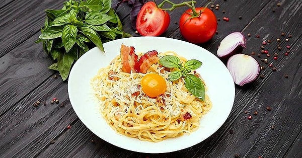 6. Какая паста используется для приготовления карбонары?