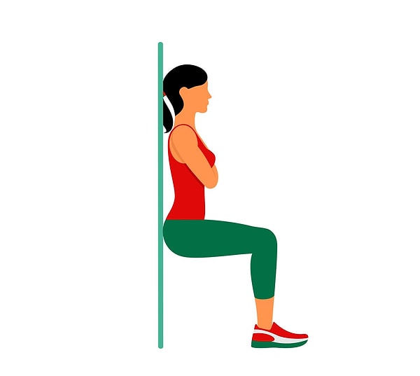 5. «Стульчик» у стены