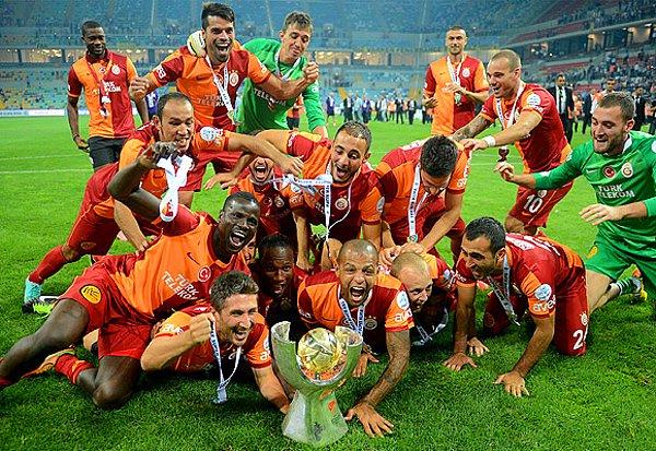 En çok şampiyon olan takım: Galatasaray (21)