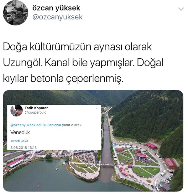 2. Onlar yapıyor da biz neden yapmıyoruz mu dedik?