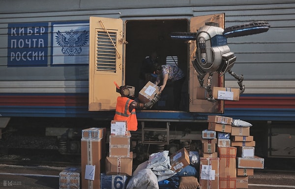 9. Это не первые работы, в которых авторы попытались изобразить вымышленную Россию будущего.