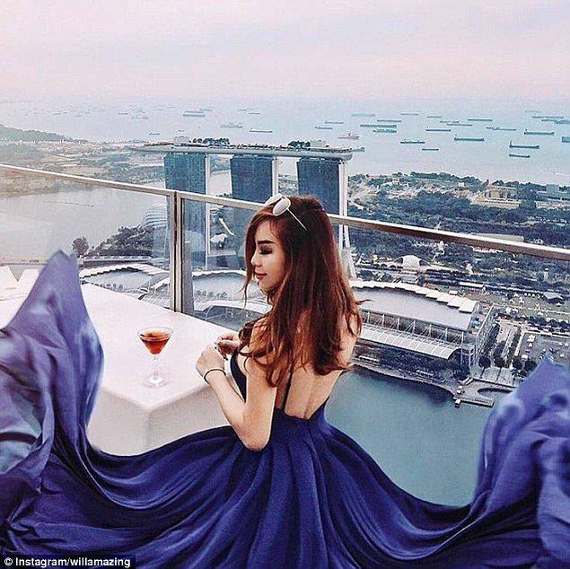 Willabelle Ong ise Instagram'da ülkesinin güzelliğini bu şekilde paylaşmış.