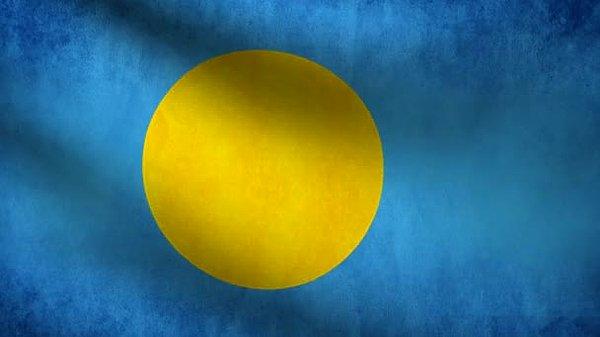 10. Mavi zemin üzerinde sarı daire barındıran bir bayrağı bulunan Palau'nun yüz ölçümü ise, 459 kilometrekare, GSYİH değeri ise yaklaşık 276 milyon ABD doları.