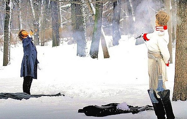 1. На сколько минут мог опоздать соперник на дуэль, чтобы не быть признанным уклонившимся от поединка?