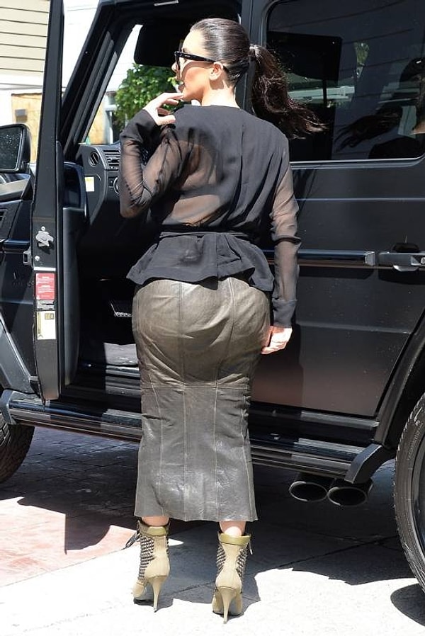 18. Ну и как же без Ким Кардашян? Этот образ знаменитости обсуждался довольно долго.