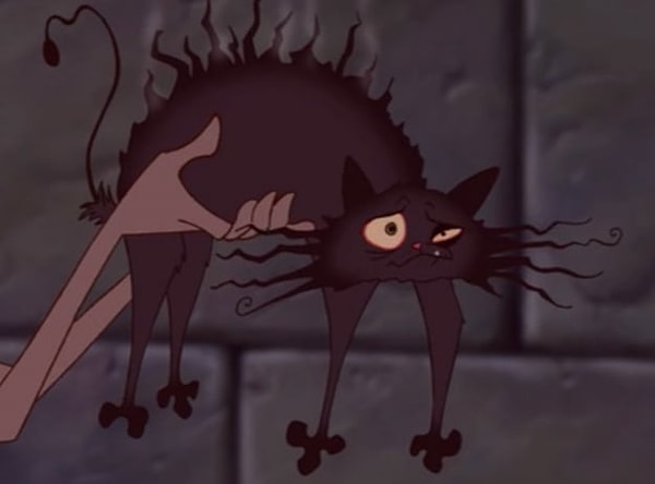 7. Продолжаем, перед вами кот из мультика...