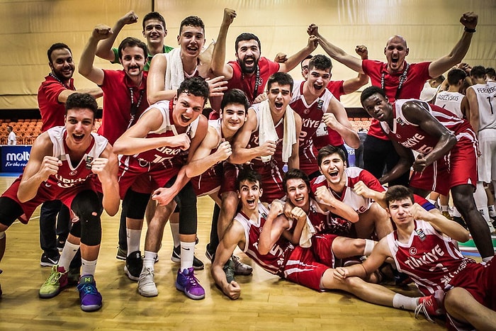 U16 Erkek Basketbol Milli Takımımız Avrupa 3.’sü!