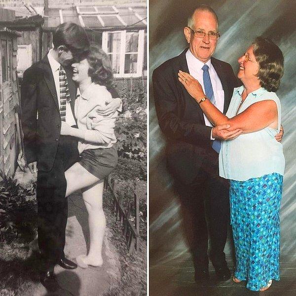 7. 50 yıl sonra birbirlerine hala aşıklar!