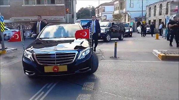 21. Son olarak, Cumhurbaşkanı Erdoğan makam aracı olarak Mercedes-Benz S600 kullanıyor.
