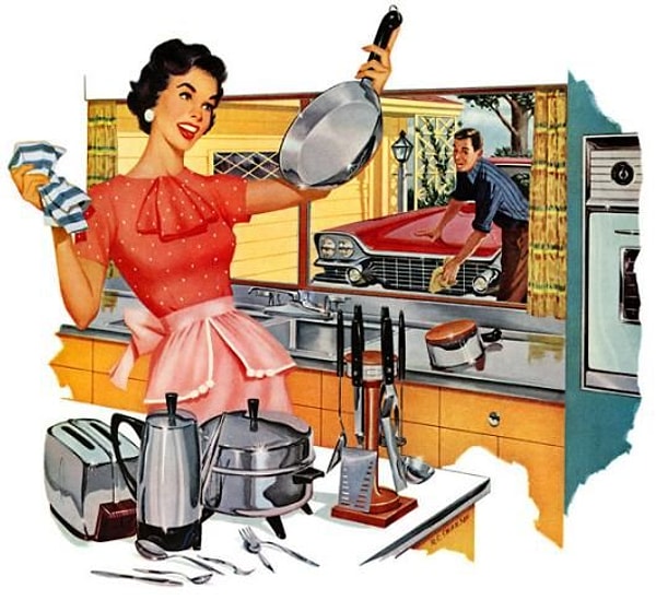 14. Запомните, хорошая жена всегда знает свое место.