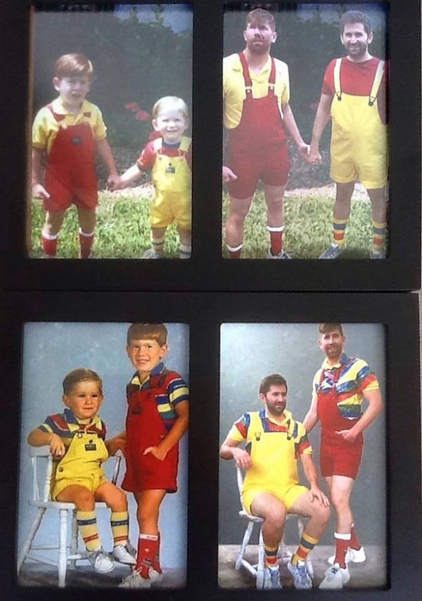 15. Действительно очень креативно сделать большой размер этих детских костюмчиков!