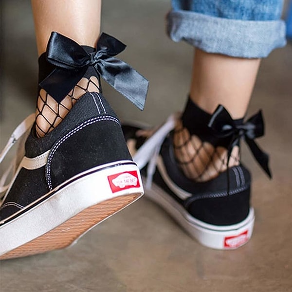 9. А как вам такие носочки с бантиками? Мило, не так ли? 🖤