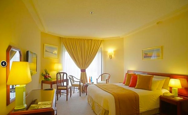 14. Гость отеля в Аргентине заявил, что останется в нём только в том случае, если комната будет полностью жёлтого цвета.