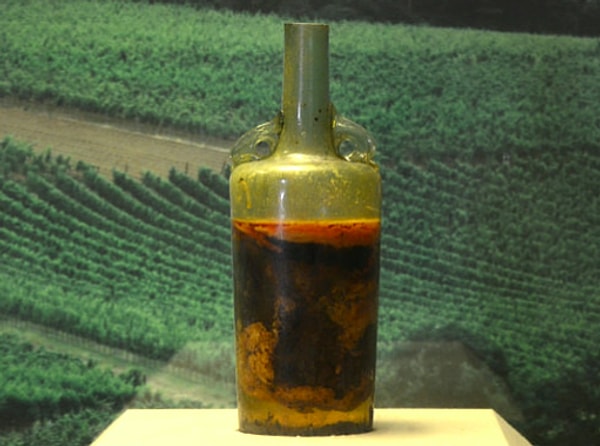 5. Это самая старая бутылка вина, которая была обнаружена при раскопках могилы римского дворянина и его жены в немецком городе Шпайер в 1867 году.