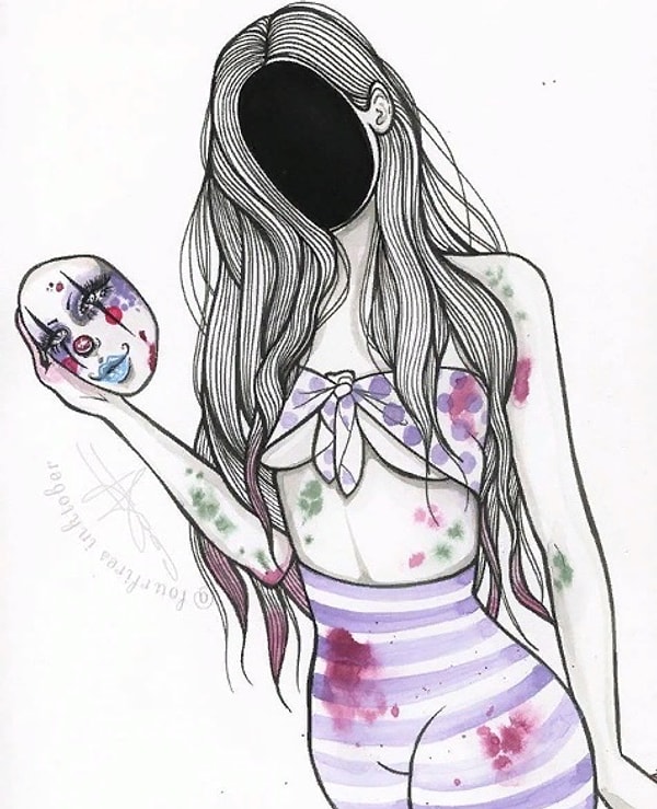 5. И порой нам приходится притворяться веселыми, хотя внутри пустота