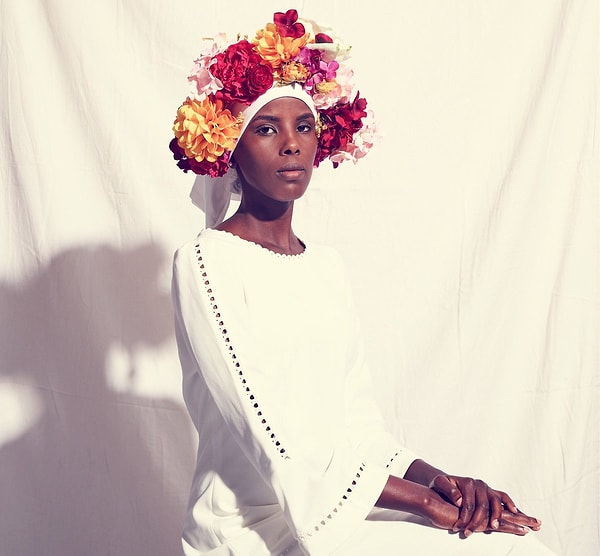 4. Флэшмоб поддержала Хамдия Ахмед - первая в истории участница конкурса "Мисс Мэн", которая выступила в хиджабе