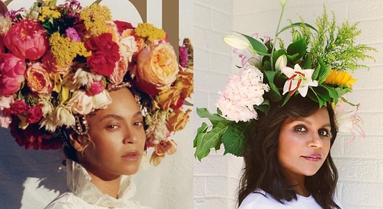 Минди Кейлинг дала толчок новому флэшмобу, воссоздав образ Бейонсе с обложке Vogue