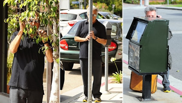 7. Дастин Хоффман умеет сливаться с чем угодно!