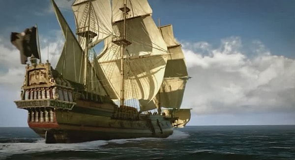 3. Как называется корабль капитана Флинта из "Острова сокровищ" Роберта Льюиса Стивенсона?