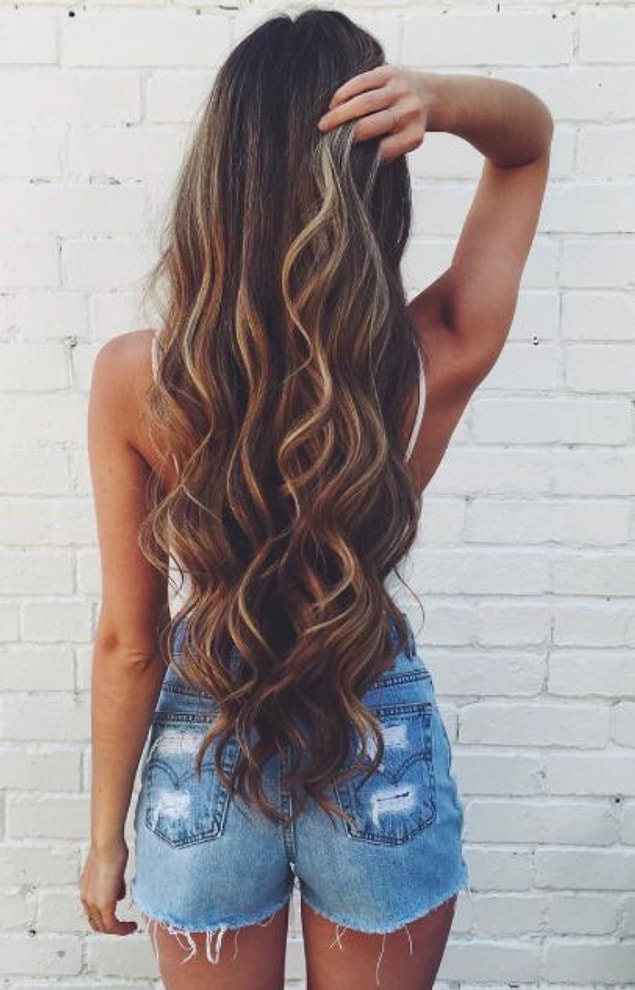 Rapunzel saç modeli!