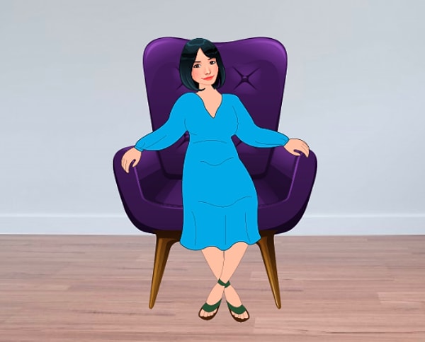 Лодыжки скрещены: