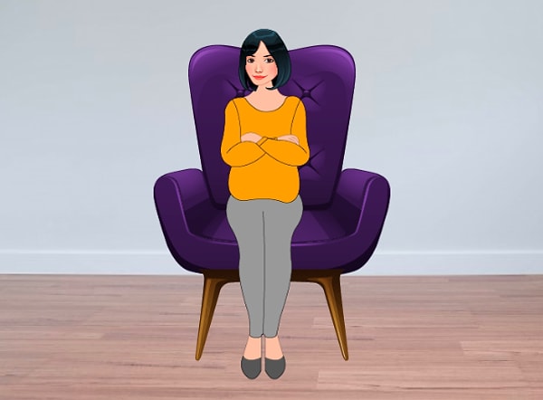 Руки скрещены: