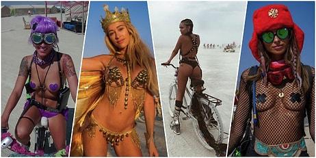 Yılın En Çılgın Festivali Başladı! Burning Man'e Tarzlarıyla Damga Vuran 28 Sıra Dışı Kadın