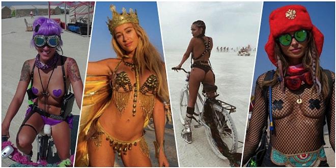 Yılın En Çılgın Festivali Başladı! Burning Man'e Tarzlarıyla Damga Vuran 28 Sıra Dışı Kadın