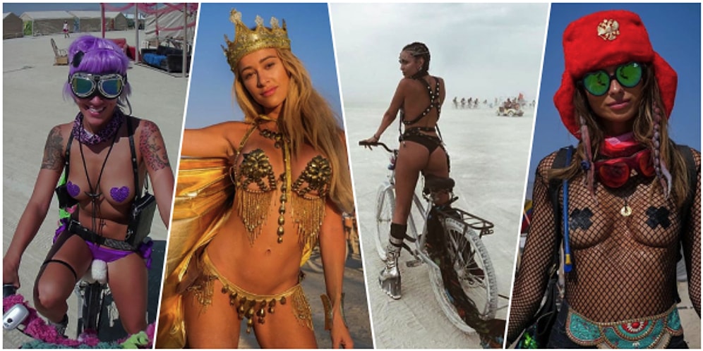 Yılın En Çılgın Festivali Başladı! Burning Man'e Tarzlarıyla Damga Vuran 28 Sıra Dışı Kadın